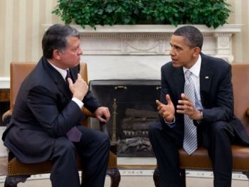 President Barack Obama Meets with King Abdullah