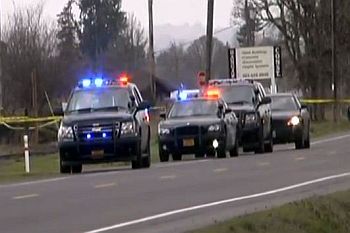 Scene of shooting at Silverton Oregon's Silver Spur RV park