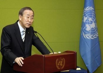 UN Secretary-General Ban Ki-moon 