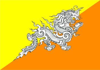 Flag of Bhutan