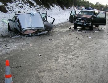 Fatal crash near Ocell, Oregon, 12-31-07