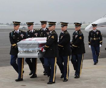 military funeral