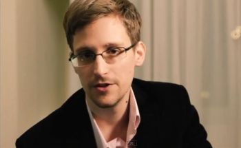 Former National Security Agency (NSA) contractor Edward Snowden