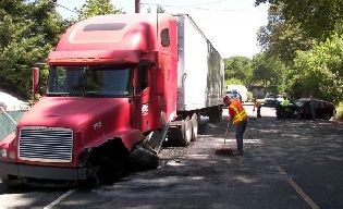 Crash near Grants Pass, Oregon 7-1-09