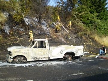 Photos of crash scene: Oregon State Police