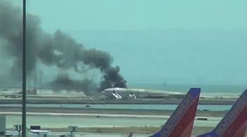 Plane crash at SF airport