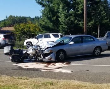 motorcyclist killed