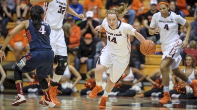 Oregon State senior guard Ali Gibson 