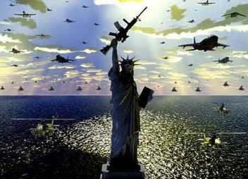 Statue of Liberty at war