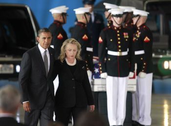 Obama, Clinton and a dead Marine