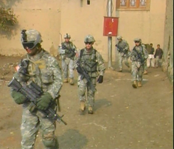 Army Afghanistan infantry patrol