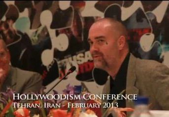 Ken O'Keefe at the Hollysoodism conference in Tehran