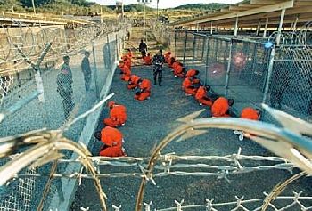 Image of Guantanamo Bay in the early days. 