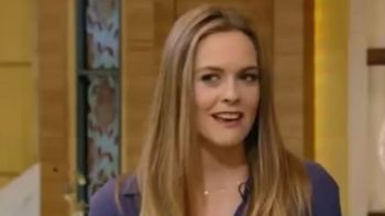 Hollywood actress Alicia Silverstone. (photo credit: YouTube screenshot)