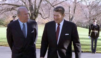 George Shultz, former Secretary of State under President Ronald Reagan