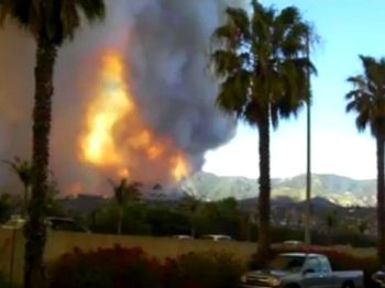 Jesusita Fire north of Santa Barbara, Calif.