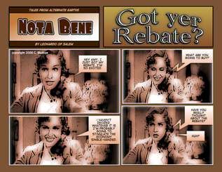 Nota Bene #93 got your rebate? 