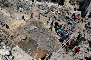 Gaza bombed