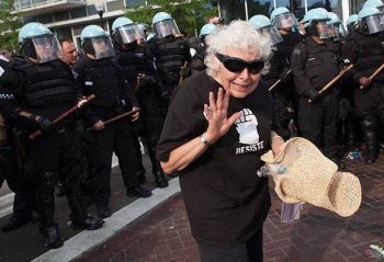 75-year old Portland resistance activist Nan Wigmore