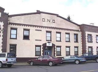 The Oregon National Guard Armory in Dallas, Oregon