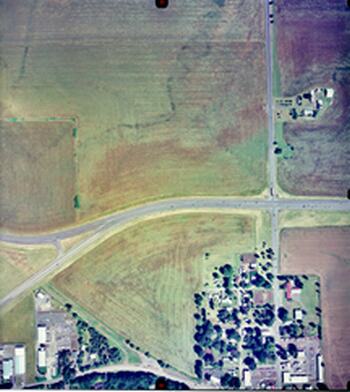 Rickreall interchange from the air