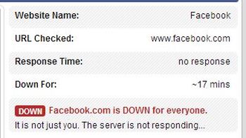 facebook down