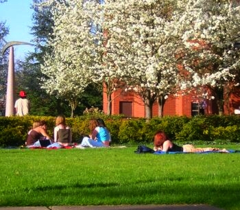 Oregon college girls by Bonnie King