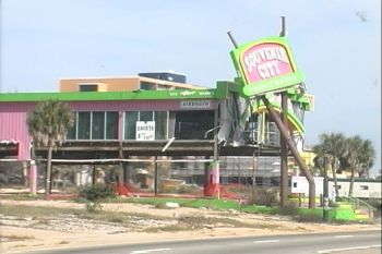 Hurricane Katrina damage