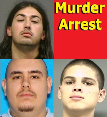 Counterclockwise from top left: 23-year old Nicholas Josue Sias, 22-year old Duane Everett Corbett and 18-year old Maciel Munoz