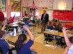 Governor Ted Kulongoski in a Salem, Oregon classroom