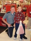 OSP Lieutenant Mark Cotter with a special shopper during last years event