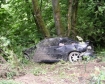 Car slammed into a tree